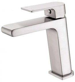 Sparke Lume-01 Μπαταρία Νιπτήρα Χαμηλή Brushed Nickel Ορείχαλκος