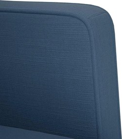 vidaXL Πολυθρόνα-Καναπές με Μπράτσα Μπλε 53 εκ. από Ύφασμα