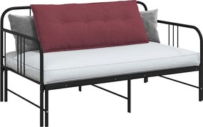 vidaXL Μαξιλάρι Πλάτης Κόκκινο 120 x 19 x 50 εκ ύφασμα