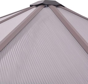 vidaXL Θερμοκήπιο 240 x 211 x 232 εκ. Αλουμινίου