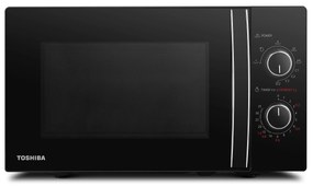 Toshiba MW-MG20P(BK) Φούρνος Μικροκυμάτων με Grill 20lt Μαύρος