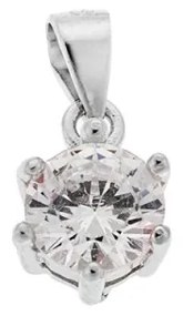 Μενταγιόν Senza Silver 925