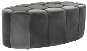 Σκαμπό DKD Home Decor Γκρι Ξύλο MDF 125 x 53 x 46,5 cm