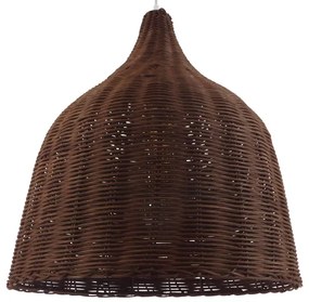 01368 GloboStar® GLOBOSTAR® BAHAMAS 01368 Boho Κρεμαστό Φωτιστικό Οροφής με Ντουί 1 x E27 AC 220-240V IP20 - Καφέ - Μ45 x Π45 x Υ45cm