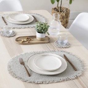 Σουπλά Artisan Grey Nima 35x50cm 100% Cotton