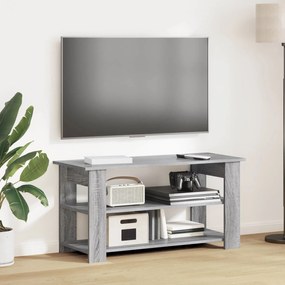 vidaXL Βάση τηλεόρασης Γκρίζο Σονομα 100 x 40 x 50 cm