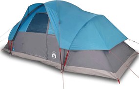 vidaXL Σκηνή Οικογένειας 9 Ατόμων Αδιάβροχη Μπλε