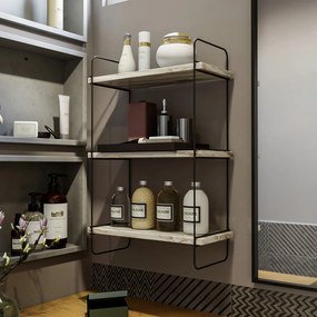 Wall Shelf Pulalis - White Marble White
Marble