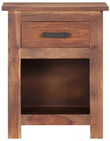 vidaXL Κομοδίνο 40 x 30 x 50 εκ. από Μασίφ Ξύλο