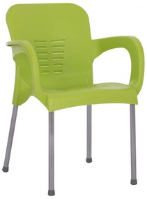 ΠΟΛΥΘΡΟΝΑ ΠΟΛΥΠΡΟΠΥΛΕΝΙΟΥ RECYCLED KAREK ΠΡΑΣΙΝΟ ΧΡΩΜΑ 59,5x59x81 εκ. 59.5x59x81 εκ.