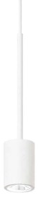 Φωτιστικό Οροφής Archimede Cilindro 310589 Φ9x37,5cm Led 250lm 4W 3000K White Ideal Lux