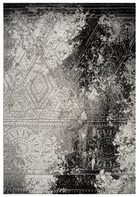 Χαλί (160x230) Polcarpet Damask 3572 Grey Black