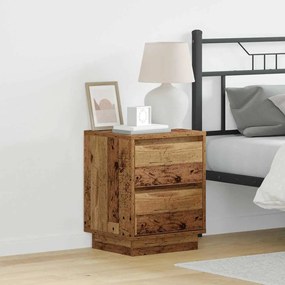 vidaXL Κομοδίνο 2 pcs Παλιό Ξύλο 39 x 34.5 x 50 εκ. Επεξεργασμένο ξύλο