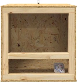 vidaXL Terrarium Καφέ 50 x 50 x 50 cm OSB