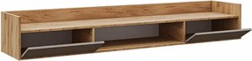 Έπιπλο TV Callisto Χρυσό Δρυς-Γκρεζ 200x40x30cm
