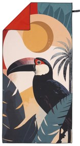Πετσέτα Θαλάσσης Microfiber (80x160) 2 Όψεων Kentia Versus Resort 255 190gsm
