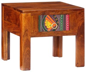 vidaXL Κομοδίνο 40x40x36 cm από μασίφ ξύλο ακακίας
