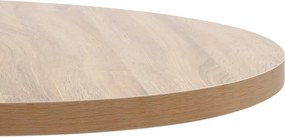 vidaXL Τραπέζι Bistro Ανοιχτό Καφέ 80 εκ. από MDF