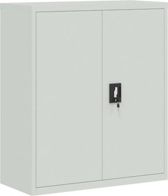 vidaXL Αρχειοθήκη Αν. Γκρι 90 x 40 x 105 εκ. Ατσάλινη