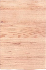 vidaXL Πάγκος Μπάνιου Αν. Καφέ 40x60x2 εκ. Επεξεργ. Μασίφ Ξύλο