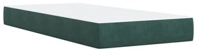 ΚΡΕΒΑΤΙ BOXSPRING ΜΕ ΣΤΡΩΜΑ ΣΚΟΥΡΟ ΠΡΑΣΙΝΟ 90X190 ΕΚ. ΒΕΛΟΥΔΙΝΟ 3292211