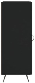 vidaXL Ντουλάπι Μαύρο 34,5 x 34 x 90 εκ. από Επεξεργασμένο Ξύλο