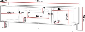 Έπιπλο τηλεόρασης Almera II