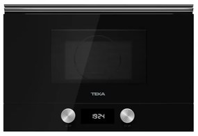 Teka ML 8220 BIS L BK Εντοιχιζόμενος Φούρνος Μικροκυμάτων 22lt Night River Black