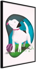 Αφίσα - Dog's Dream - 20x30 - Μαύρο - Χωρίς πασπαρτού