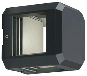 Φωτιστικό Τοίχου - Απλίκα Logone 222360142 11W Led 15x15cm Anthracite Trio Lighting