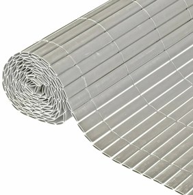 NATURE ΠΕΡΙΦΡΑΞΗ ΚΗΠΟΥ ΔΙΠΛΗΣ ΌΨΗΣ ΓΚΡΙ 1 X 3 Μ. ΑΠΟ PVC 428519