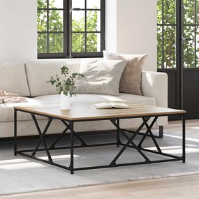 vidaXL Τραπεζάκι σαλονιού Artisan Oak 100 x 100 x 40 cm