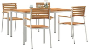 vidaXL Σέτ φαγητού για κήπο 5 pcs