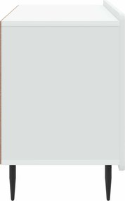 vidaXL Ντουλάπι TV Λευκό 99 x 34,5 x 52 cm Επεξεργασμένο Ξύλο