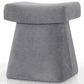 Σκαμπό Gurrata 209FLF1446 50x38x48cm Grey