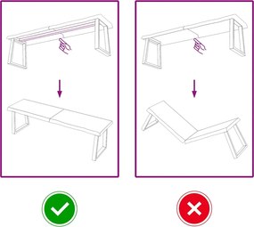 vidaXL Πάγκος Μπάνιου Αν. Καφέ 140x40x(2-4) εκ. Επεξεργ. Μασίφ Ξύλο
