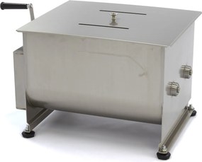 Meat Mixer - 40L - 35kg Meat - Double Axle - Manual