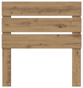 vidaXL Κεφαλάρι Artisan Oak 75 cm Επεξεργασμένο ξύλο