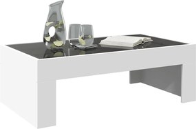 vidaXL Τραπεζάκι Σαλονιού Infinity LED Λευκό 90x50x30 εκ.