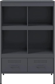 vidaXL Ντουλάπι Ανθρακί 68x39x101,5 εκ. από Χάλυβα