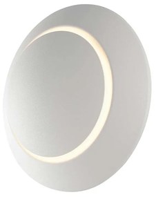 Φωτιστικό Τοίχου - Απλίκα Twilight LED-W-TWILIGHT Ρυθμιζόμενο 4W Led Φ16cm White Intec Aluminium