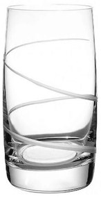 Ποτήρι Σωλήνα Σερπαντίνα CLX25015021 380ml Clear Από Κρύσταλλο Βοημίας Crystal