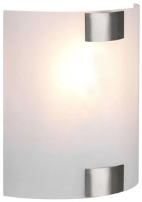 Φωτιστικό Τοίχου - Απλίκα  Pura 212700107 20x20cm 1xE27 40W Nickel-White Trio Lighting