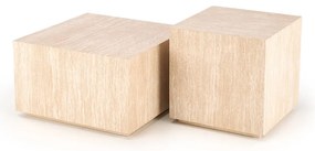 Uni 2 Τραπεζακι Σαλονιου Γκρι Μαρμαρο 120x60x45