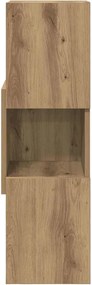 vidaXL Γωνιακό Ντουλάπι Artisan Oak 25,5x25x80εκ Επεξεργασμένο ξύλο