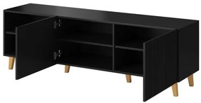 PAFOS TV stand 150 2D2K black/black DIOMMI CAMA-PAFOS-RTV-150-CZ/CZ