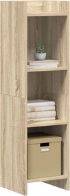 vidaXL Βιβλιοθήκη Sonoma Δρυς 30 x 30 x 111 εκ Επεξεργασμένο Ξύλο