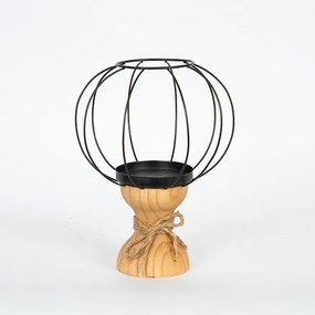 ΚΗΡΟΠΗΓΙΟ ΞΥΛΙΝΟ ΚΑΦΕ 20.5x20.5x28.5cm|752-23024