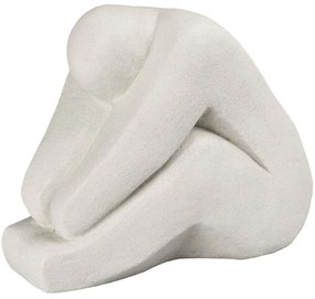 Διακοσμητική Φιγούρα Everly 029922 44x28x35cm White Πολυρεσίνη