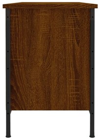 vidaXL Παπουτσοθήκη Καφέ Δρυς 100x35x50 εκ. από Επεξεργασμένο Ξύλο